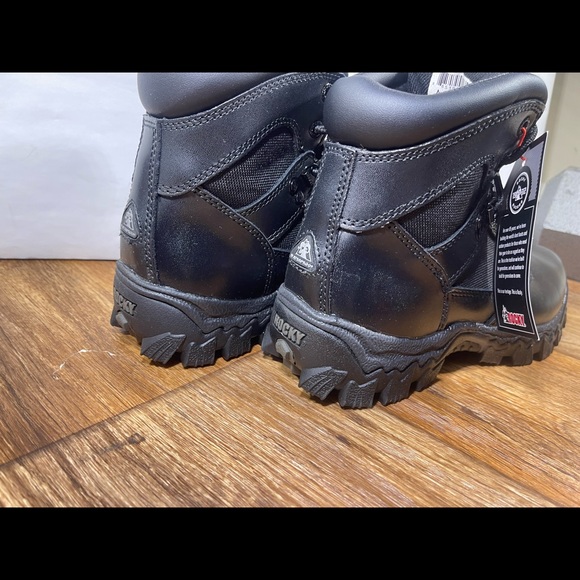 Rocky Black Combat & Moto Boots - Picture 7 of 7